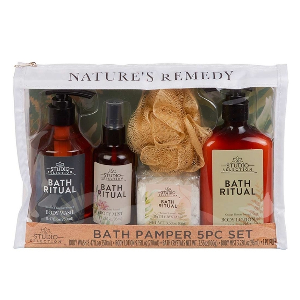 Bath Pamper 5pc.Set